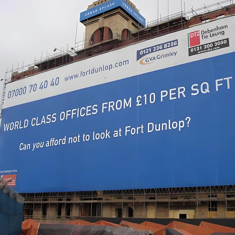 PVC Mesh Banner Material