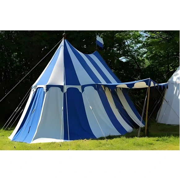 Striped Canvas Tent Fabric