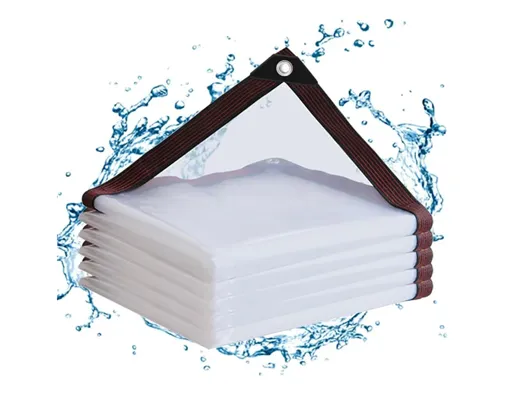 clear tarpaulin