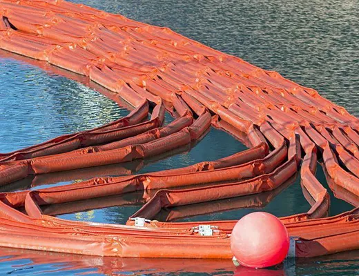 oil spill containment boom