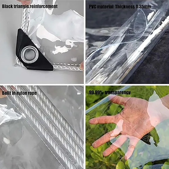 transparent tarp china
