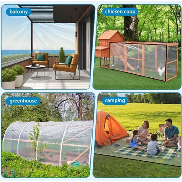 transparent tarp supplier