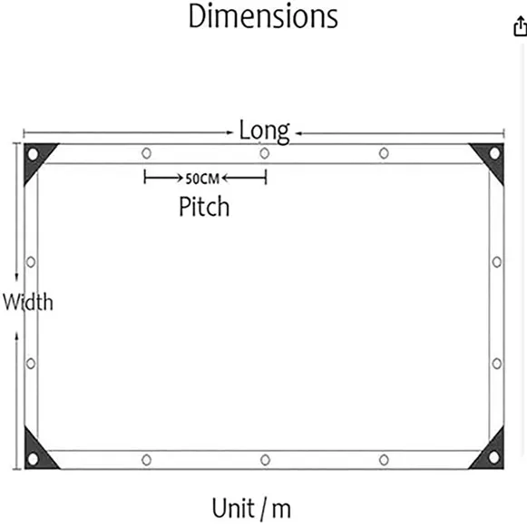 transparent tarp types