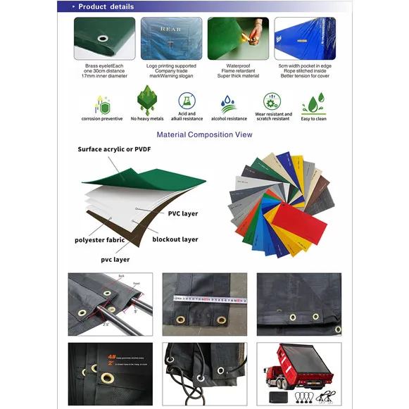 dump truck tipper truck tarp supplier