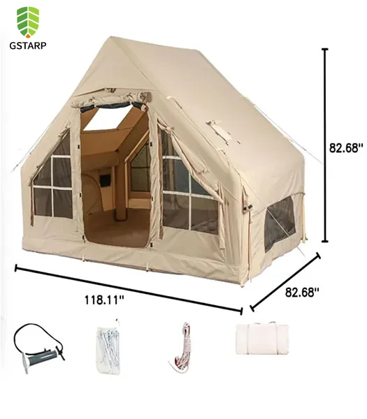 lightweight inflatable tent