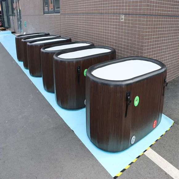 ice bath cold plunge types