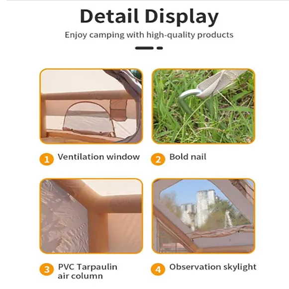 inflatable tent design