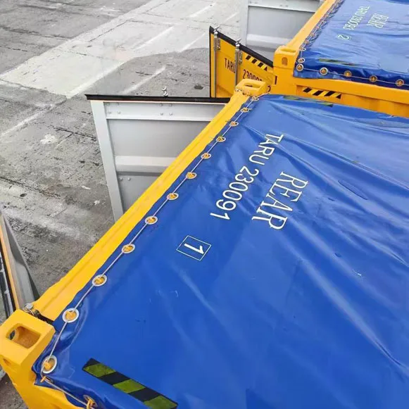 open top container cover use