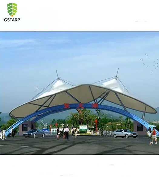 tensile roof structure
