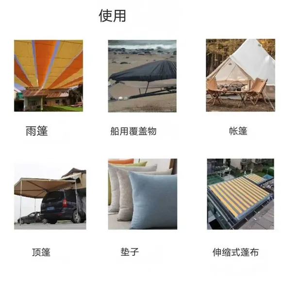 acrylic awning fabric suppliers