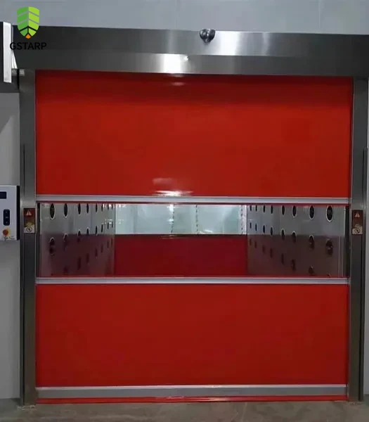 automatic pvc door