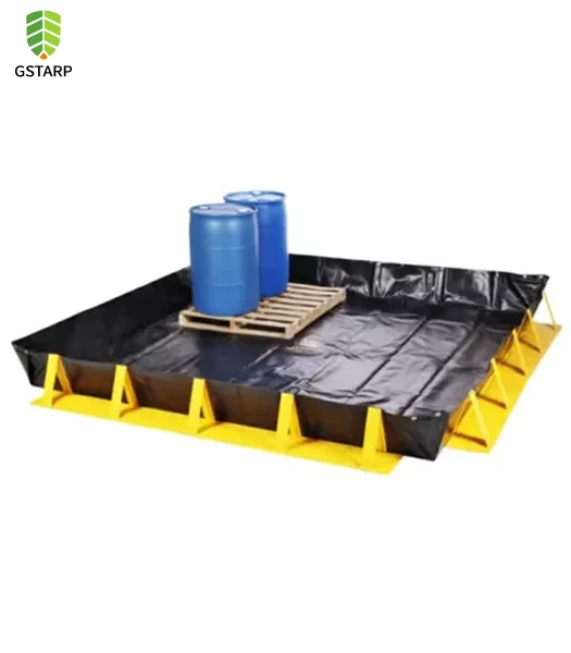 drive through spill berm