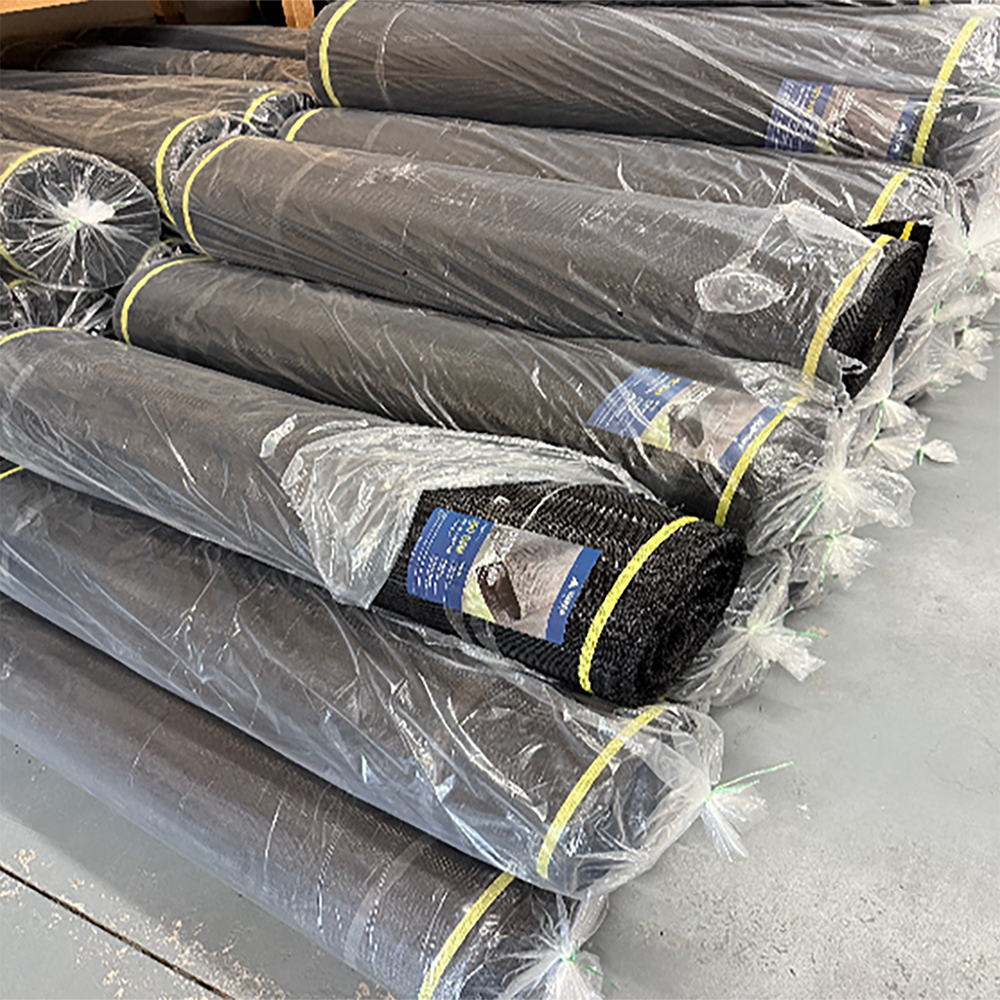 Detailed Images of Greenhouse Debris Collection Tarp