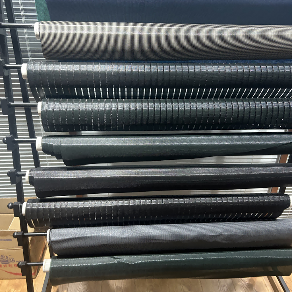 Detailed Images of Greenhouse Debris Collection Tarp