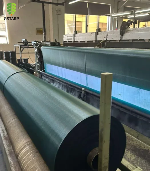 Greenhouse Debris Collection Tarp