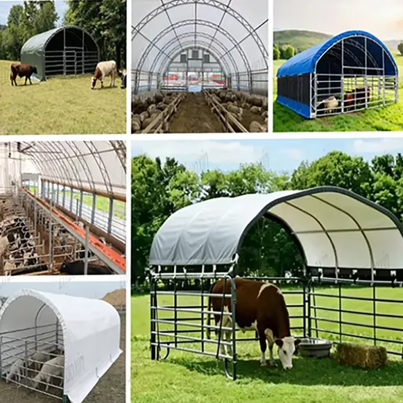 Livestock Tarps Structure Details