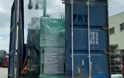 Open Top Container Cover Video 1