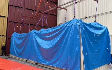 Tooling Disassembly of PVC Container Cover