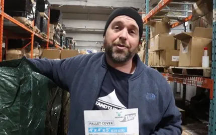 PVC Pallet Cover Video