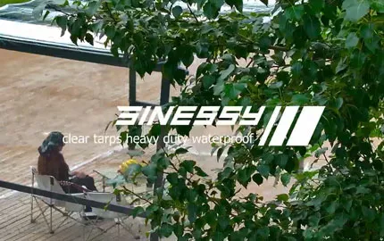 Transparent Tarp Video