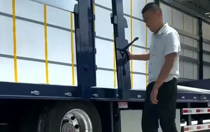 Truck Side Curtain Systerm Video 1