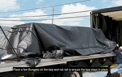 Lumber Tarp Video