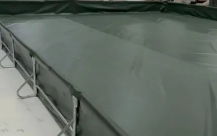 Oil Spill Containment Berm Video 2