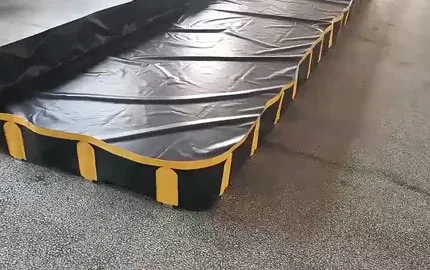 Oil Spill Containment Berm Video