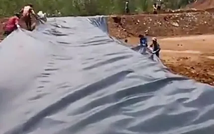HDPE Geomembrane Video 1