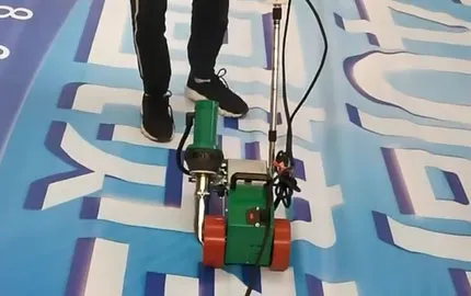 Hot Air Welding Machine Video 1
