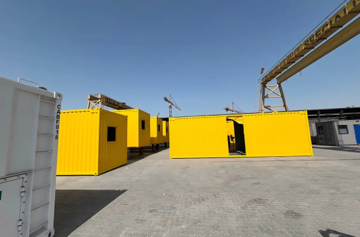 Saudi Special Equipment Containers – Waterproof Cover Solution for Irregular 40ft Containers (Reinforced Ribs + Removable Rain Caps, 1,000+ Units)