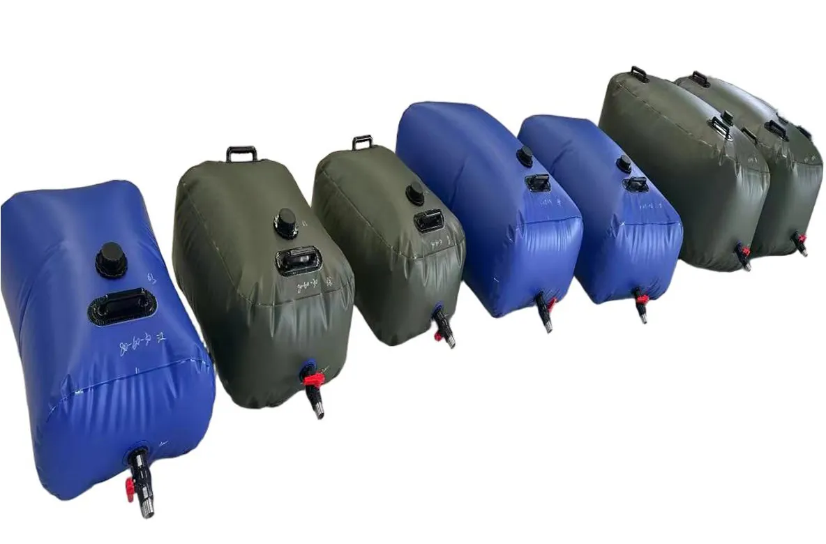 Middle East Oilfield – Large-Scale TPU Fuel Storage Bladder System (Collapsible, Reusable, Anti-Static, Over 8,000 Units Supplied)