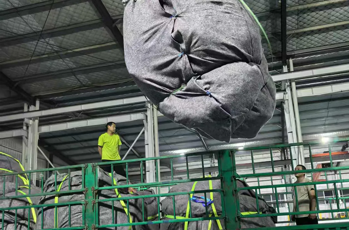 Large Oilfield Heavy-Duty Industrial Tarpaulin Project in Central Asia