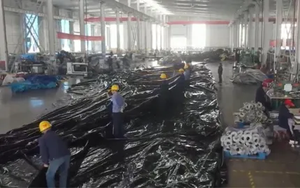 large tarpaulin cover