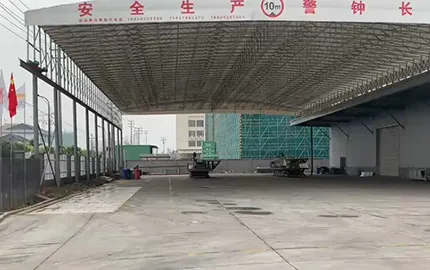 Mexico PVC tarpaulin roll packing and container loading
