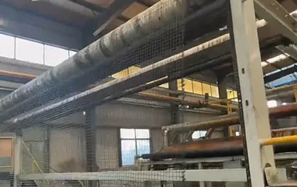 composite geogrid with nonwoven geotextile manufacturing